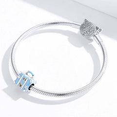 blue-suitcase-925-silver-charm - fathyibrahim
