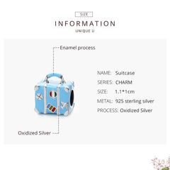blue-suitcase-925-silver-charm - fathyibrahim
