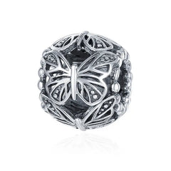 Butterfly 925 Silver Charm