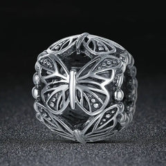 Butterfly 925 Silver Charm