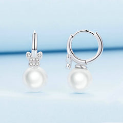Butterfly Shell 925 Silver Earing - fathyibrahim