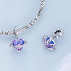 Charm of love - 925 sterling silver - Multi Color