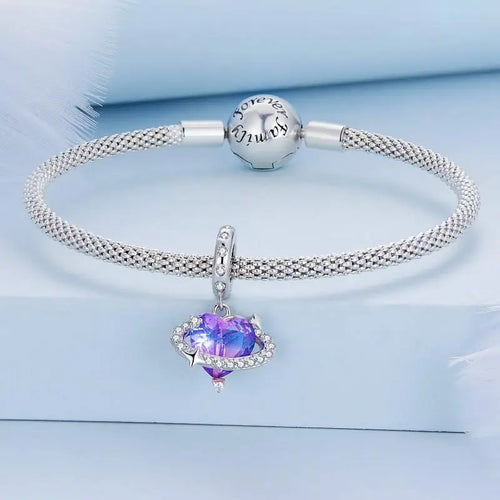 Charm of love - 925 sterling silver - Multi Color
