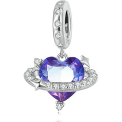 Charm of love - 925 sterling silver - Multi Color