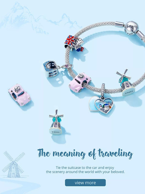 Charming Scenery 925 Silver Charm - fathyibrahim