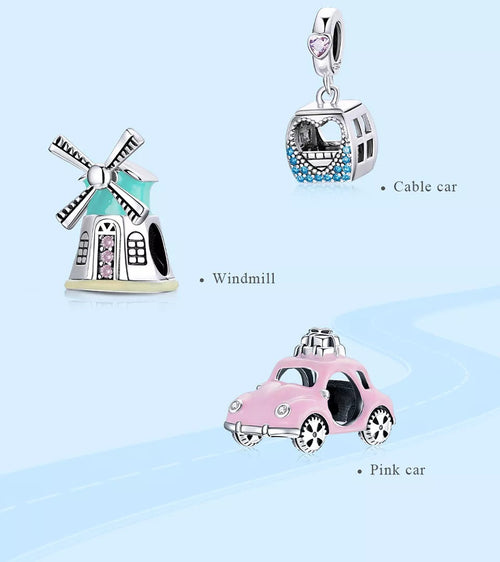 Charming Scenery 925 Silver Charm - fathyibrahim