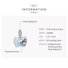 Charming Scenery 925 Silver Charm - fathyibrahim