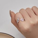 Cherry Blossoms 925 Silver Ring - fathyibrahim