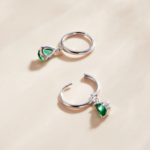 Circle Shaped 925 Silver Earring - fathyibrahim