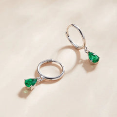 Circle Shaped 925 Silver Earring - fathyibrahim