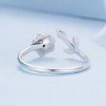 Coloful Flower 925 Silver Ring - fathyibrahim