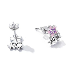 Delicate Flowers 925 Silver Earring - fathyibrahim