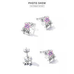 Delicate Flowers 925 Silver Earring - fathyibrahim