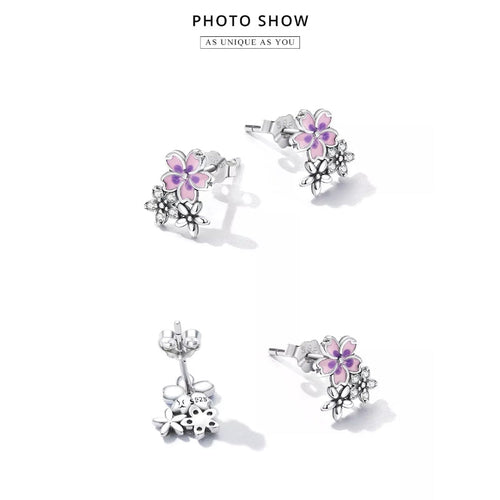 Delicate Flowers 925 Silver Earring - fathyibrahim