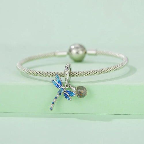 Dragonfly Charm - 925 sterling silver - fathyibrahim
