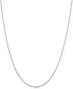 Elegant and Simple Necklace - 925 Sterling silver - White - NECKLACES