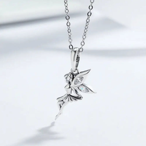 Fairy 925 Silver Charm - White