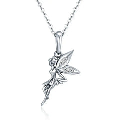 Fairy 925 Silver Charm - White
