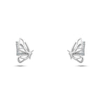 Flying Butterfly Earring - 925 Sterling Silver - fathyibrahim