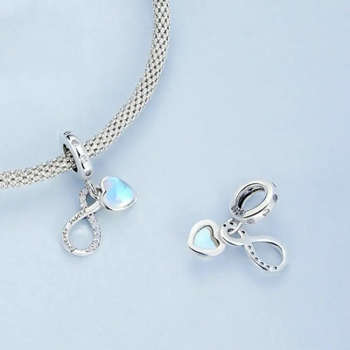 Forever Sister 925 Silver Charm - Multi Color
