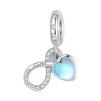 Forever Sister 925 Silver Charm - Multi Color