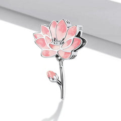 Fresh Lotus 925 Silver Charm - fathyibrahim