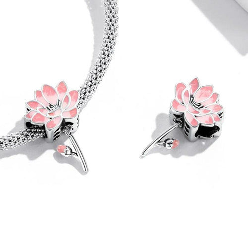Fresh Lotus 925 Silver Charm - fathyibrahim