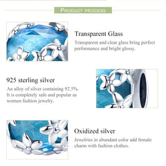 Frozen Snowflakes 925 Silver Charm - fathyibrahim