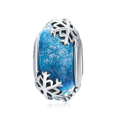 Frozen Snowflakes 925 Silver Charm - fathyibrahim