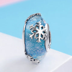 Frozen Snowflakes 925 Silver Charm - fathyibrahim