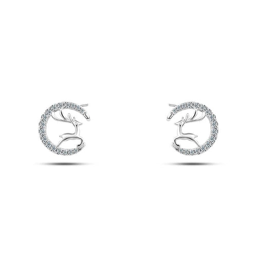 Gazelle Earring - 925 sterling silver - fathyibrahim