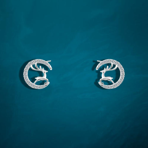 Gazelle Earring - 925 sterling silver - fathyibrahim