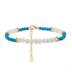 Gemstones 925 Silver Bracelet - Multi Color - Bracelets