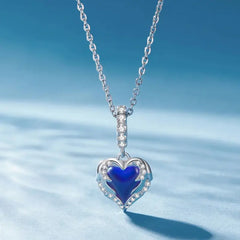 Guardian Heart 925 Silver Charm - Multi Color