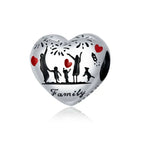 Happy Family 925 Silver Charm