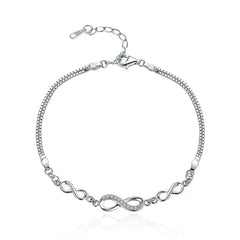 Infinity 925 Silver Bracelet