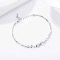 Infinity 925 Silver Bracelet