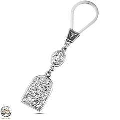 Islamic and Arabic 925 Silver Keychain - Keychain