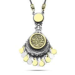 Islamic Design 925 Silver Necklace - NECKLACES