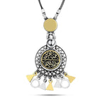 Islamic Design 925 Silver Necklace ’ The Paradise of My Eyes - The Sky of My Heart’ - NECKLACES