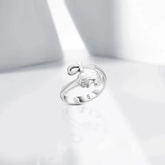 Key Of Life 925 Egyptian Silver Ring - Rings