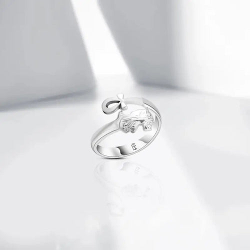 Key Of Life 925 Egyptian Silver Ring - Rings
