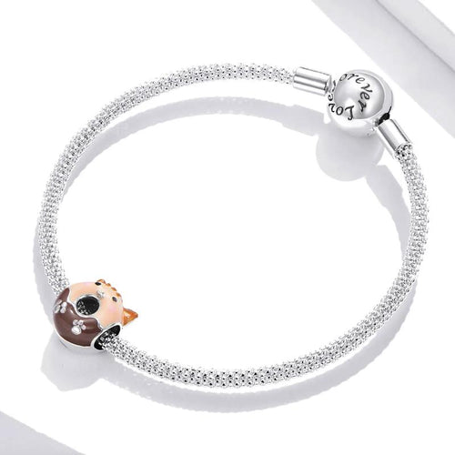 Kitty Donuts Charm - 925 sterling silver - fathyibrahim