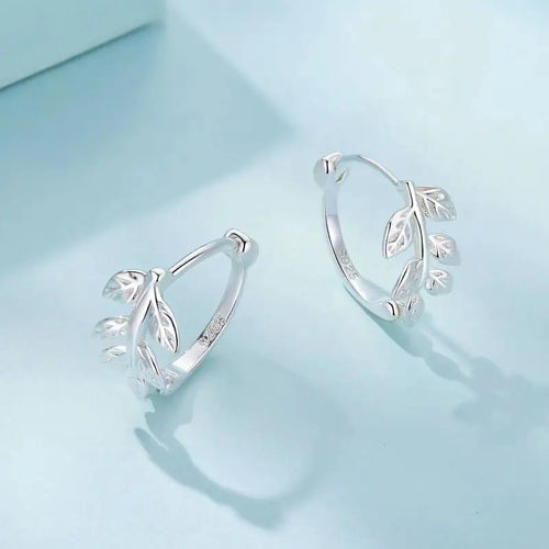 Leaves 925 Silver Earings