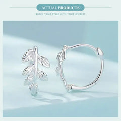Leaves 925 Silver Earings