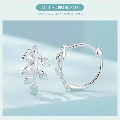Leaves 925 Silver Earings