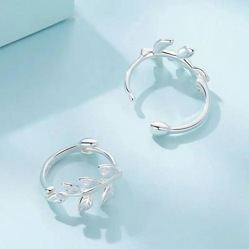 Leaves 925 Silver Earings