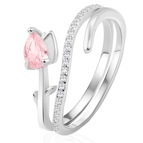 Lotus Flower 925 Silver Ring - fathyibrahim