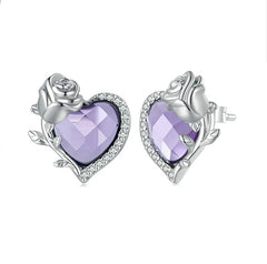 Love Rose 925 Silver Earing - fathyibrahim