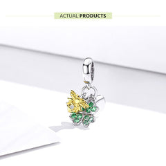 Lucky Flower 925 Silver Charm - fathyibrahim